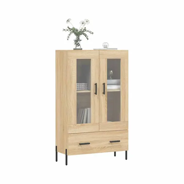 Highboard Sonoma-eiche 69, 5x31x115 Cm Holzwerkstoff Vidaxl thumbnail