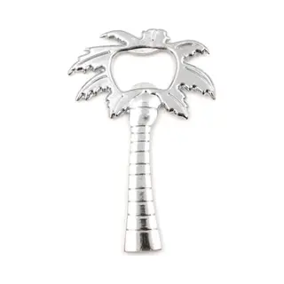 Chpn - Flaschenöffner - Bieröffner - Palme - Silberöffner - Geschenktipp - Öffner - Flaschenöffner - Getränk - Party - Geschenk - Silber