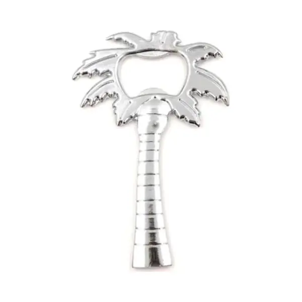 Chpn - Flaschenöffner - Bieröffner - Palme - Silberöffner - Geschenktipp - Öffner - Flaschenöffner - Getränk - Party - Geschenk - Silber thumbnail