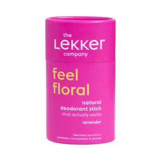 The Lekker Company Deodorant Stick Feel Floral Lavendel 40 Gr