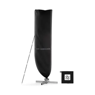 Duna Parasolhoes Voor Zweefparasol & Staande Parasol - Tot 400cm - Beschermhoes Waterdicht - Oxford 420D - Incl. Montagehulp