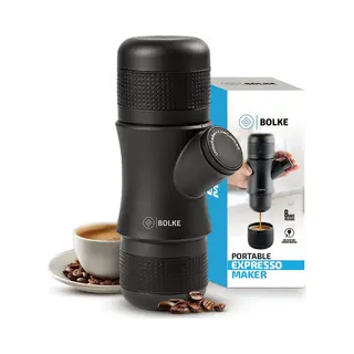 Bolke® Camping Koffiezetapparaat - Draagbare Koffiemachine - Draagbare Espressomachine - Camping Koffiezetter - Makkelijk In Gebruik - Portable Coffee Maker