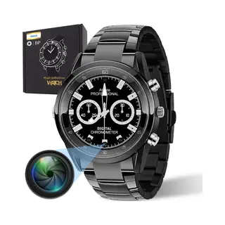 Bp® Spy Camera Horloge - Verborgen Camera - Afluisterapparatuur - Spionage Camera - 32 Gb Intern Geheugen- Bewegingsdetectie - Nachtzicht - Full Hd