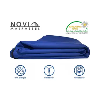 Novio Matrashoes - Waterdichte Matrasbeschermer Met Rits - Incontinentie - 70x200cm - 14/15 Kern