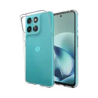 Cazy Hoesje Geschikt Voor Motorola Moto G57 / G57 Power / G67 Power Hoesje Siliconen - Flexibele Case - Transparant