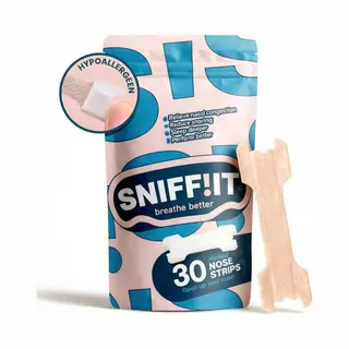 Zippit Sniffit Nasenpflaster Schnarchen - Nasenstrips Besser Atmen - Anti Schnarchen Nose Strips Für Erholsamen Schlaf & Mehr Energie - Nasenstreifen Extra