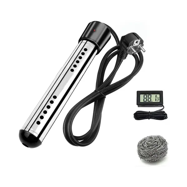 Deluqse Dompelaar 3000W – Met Thermometer – Waterverwarmer - 20L thumbnail