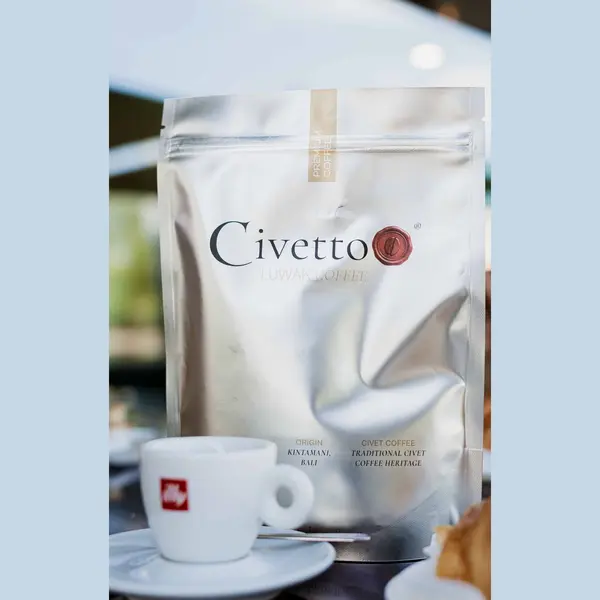 Civetto® Luwak Koffie – Premium Geroosterde Arabica Koffiebonen – Indonesië (Bali) thumbnail