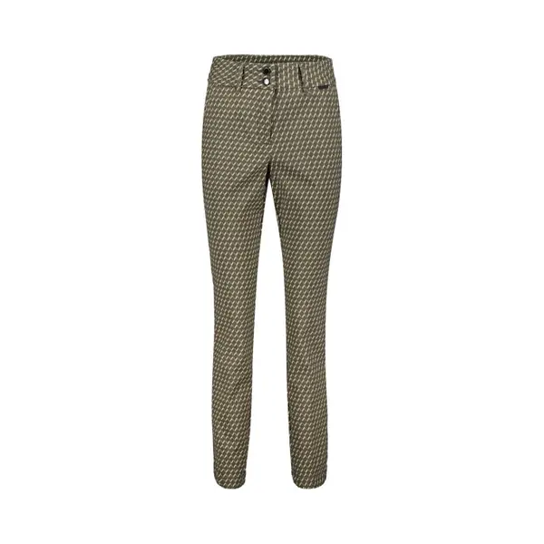 Red Button Broek Diana Fancy Print Srb4389 Dark Green Dames Maat - W36 thumbnail