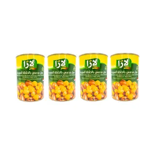 Lara Multipak Tuinbonen (Foul) Met Kikkererwten Syrisch Recept 4 X 400 Gram