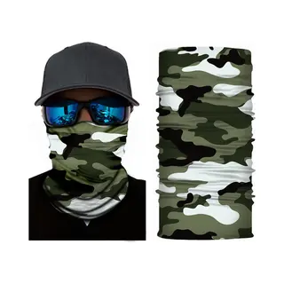 *** Ruffneck Skull Motor Bandana - Motorfiets Mondkap - Ski Outdoor Sport - Schedel Sjaal - Van Heble® ***