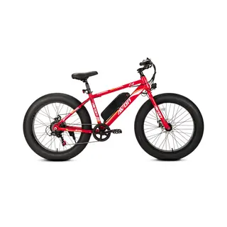 Avon E-bike Kinderfiets 24 Inch – 250w Motor Dikke Banden 60-80km Actieradius 7-speed Shimano Rood | Welhof; Dé Outlet Store Van De Benelux