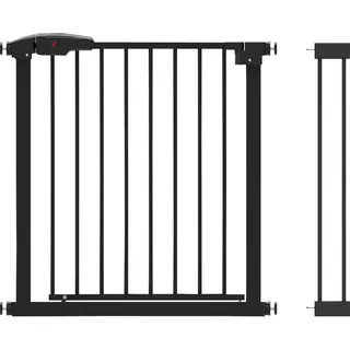Brasq Traphekje - Veiligheidshek - Klembevestiging - 75 T/m 93 Cm - Zwart