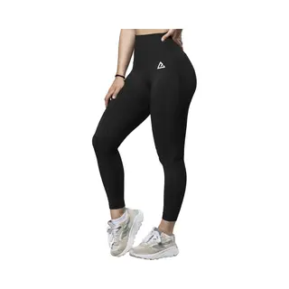 Mewave - Sportlegging Zwart - Dames - Sportbroek - Sportkleding - Yoga Legging - Hardloopbroek - Tiktok - Fitness - Maat Xl
