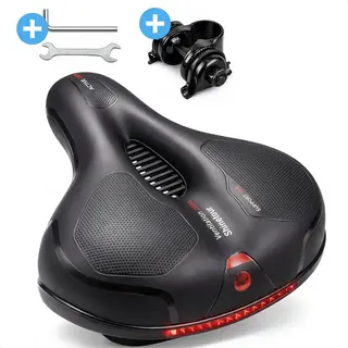 Proskill Fietszadel Unisex Waterdicht - Ergonomisch - Met Vering - Zadel Fiets - Gelzadel - Racefiet - Mountainbike - Dames En Heren - Zadel - Accessoires -