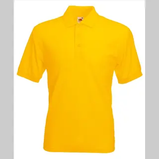 Fruit Of The Loom - Classic Pique Polo - Geel - 3XL