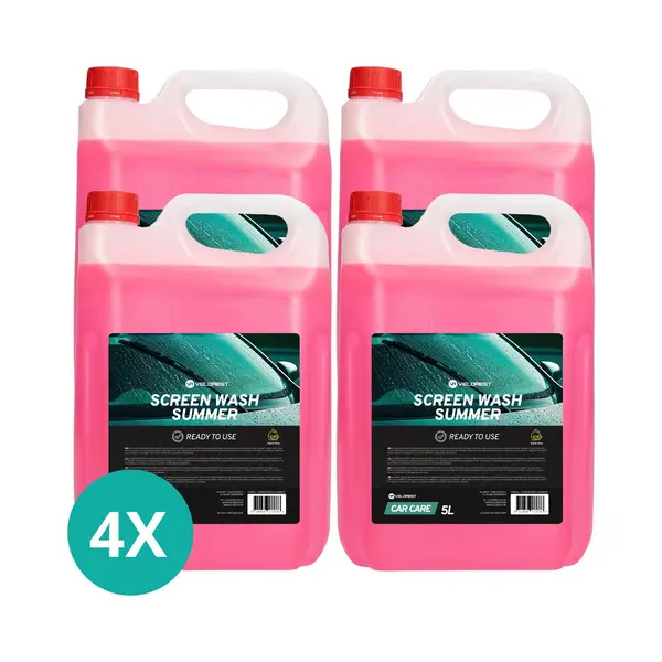 Velorest Ruitenwisservloeistof Zomer 5L (4-pack) - Ruitensproeiervloeistof - Ruitenwisservloeistoffen - Ruitenvloeistof Auto - Ruitenwisservloeistof thumbnail