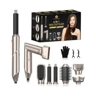 Fleau Beauty Haartrocknerbürste – Pro Edition – Flexibler Multistyler – Airstyler – Hairwrap – Lockenbürste – Haartrockner –