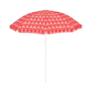 Mica Decorations Heart Strandparasol - H180 X Ø160 Cm - Roze