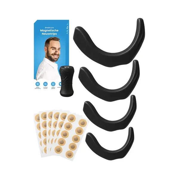 DreamCare Neusstrips Magnetisch - 30 Paar - Neusspreider - Anti Snurk - Neuspleisters thumbnail