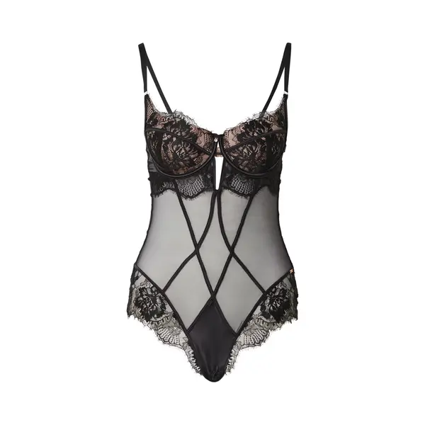 Hunkemöller Body 'Tiah' Zwart thumbnail