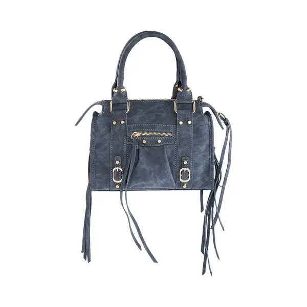 Yh Yehwang Blauwe Tas Met Ruffles thumbnail