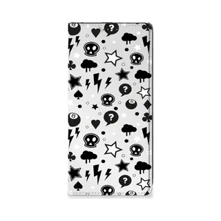 B2Ctelecom Mobiel BookCase OnePlus Nord Ce 2 Lite 5G Silver Punk