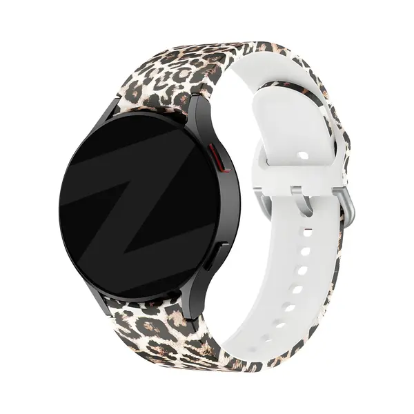 Bandz Siliconen Band 'Leopard' Geschikt Voor Samsung Galaxy Watch 7 (40 & 44mm) / Galaxy Watch 6 (Classic) / 5 40mm & 44mm / Watch 5 Pro / 4 & Watch 4 thumbnail