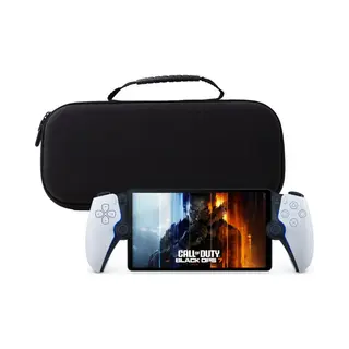 K&G Goods K&G Luxe Case Geschikt Voor Playstation Portal / PS5 - Hard Case - Beschermhoes - Zwart