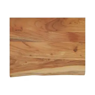 VidaXL Wandregal, Rechteckig Hängeregal Mit Baumkante, Schweberegal Regal Für Wohnzimmer Büro, Wandmontage Bücherregal Wandboard Holzregal,