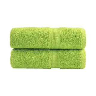 Premium-gästetücher Solund 2 Stk. Apfelgrün 30x50 Cm 600 G/m² Vidaxl