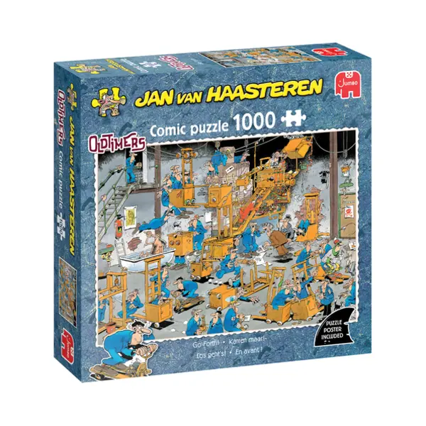 Jumbo Jan van Haasteren Oldtimers - Los geht’s! (1000 Teile) thumbnail