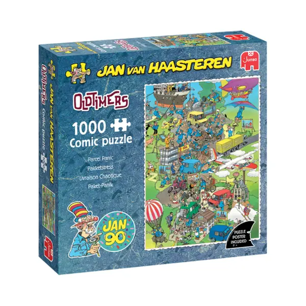 Jumbo Jan van Haasteren Oldtimer - Paket - Panik (1000 Teile) thumbnail