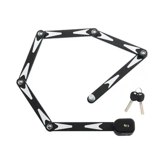 Hikemeister ® Vouwslot Art 2 - 95cm Fietsslot / Fatbike / Bmx / Fietsslot / Ebike / Mountainbike Slot / Vouwslot / Bmx Slot Met Bevestiging