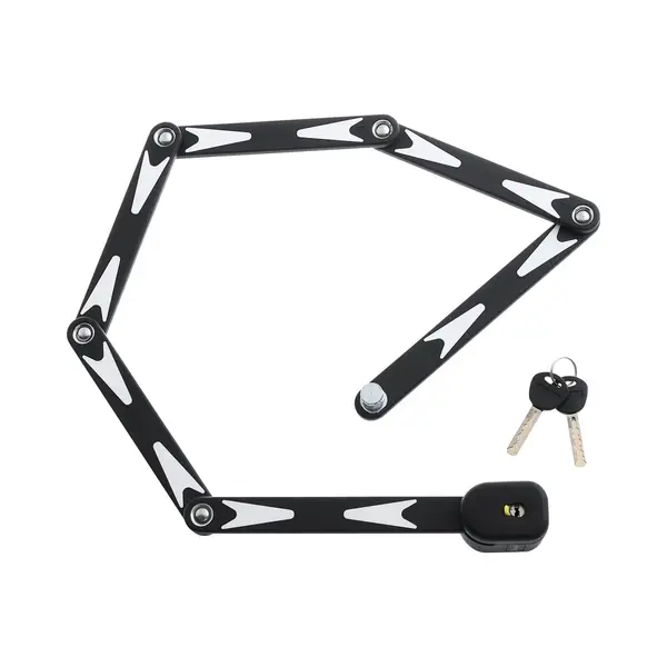Hikemeister ® Vouwslot Art 2 - 95cm Fietsslot / Fatbike / Bmx / Fietsslot / Ebike / Mountainbike Slot / Vouwslot / Bmx Slot Met Bevestiging thumbnail