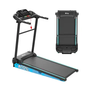 Brixy Loopband – Inklapbaar – Wandelband – 12 Programma’s – Tablethouder – Hellingsfunctie – Treadmill – 1–12 Km/u