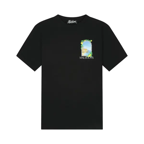 Malelions Amalfi Window T-shirt In De Kleur Zwart. thumbnail