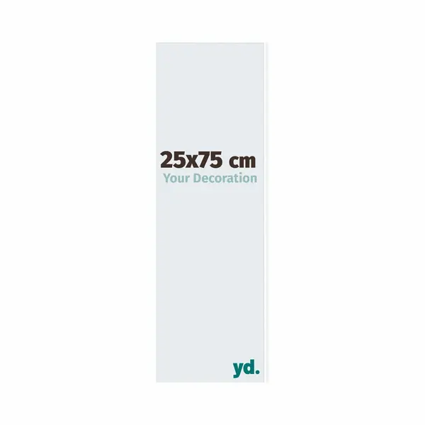 Your Decoration Fotokader 25x75 Cm - Wit Hoogglans - Kunststof - Evry thumbnail