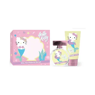 Hello Kitty - Giftset - Mermaid Pink - Showergel + Eau De Parfum - Cadeauset Voor Kinderen - Geschenkset
