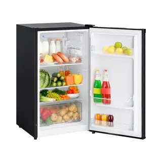 KitchenBrothers Koelkast - 88L - Tafelmodel - IJskast - Frigo - Vrijstaand - Zwart
