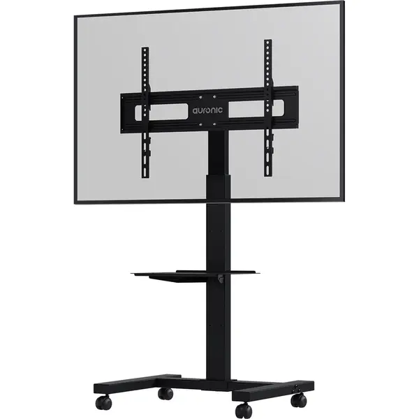 Auronic Tv Standaard Verrijdbaar Voor 32 Tot 75" Tv's - Tv Voet Op Wielen - Universeel - In Hoogte Verstelbaar - Draaibaar - Kantelbaar - Voor 55", thumbnail