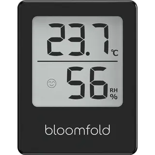 Bloomfold Hygrometer - Luchtvochtigheidsmeter - Digitaal Weerstation - Vochtigheidsmeter - Thermometer Voor Binnen - Inclusief Batterij