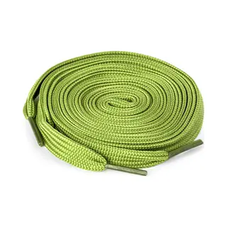 Ecorare® - Schoenveters Lichtgroen 120 Cm - Plat - Veters 120cm