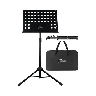 Finesse Muziekstandaard Voor Bladmuziek - Xl - Opvouwbaar - Met Draagtas - Lessenaar Voor Tablet -