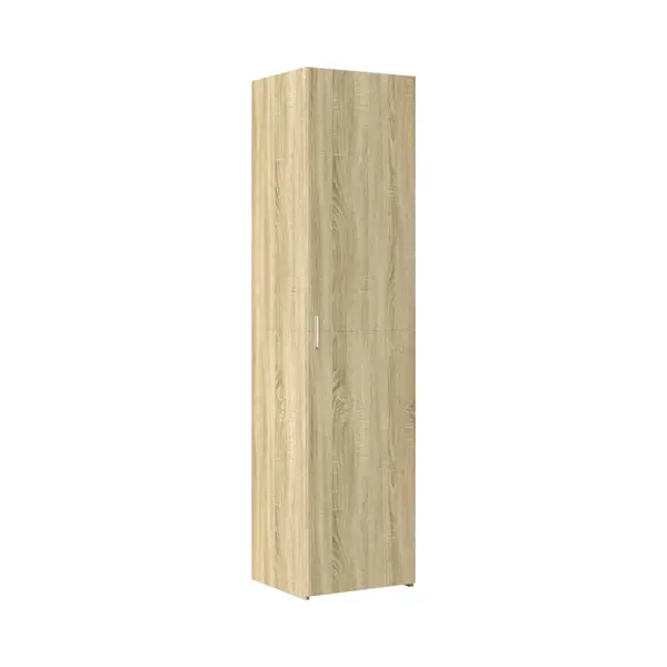 Vidaxl - Highboard Sonoma Oak 50x42.5x185 Cm Engineered Wood thumbnail