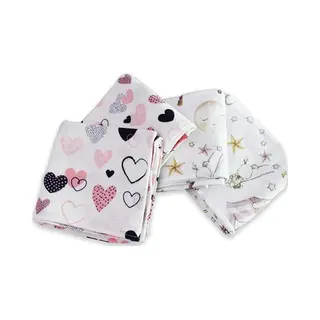 Fensilo Moltontücher|80x80cm|4er Pack-Flanellwindeln Aus 100% Baumwolle, Moltonwindel Spucktücher Baby, Spucktuch Flanell Moltontuch Unisex