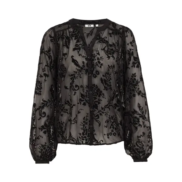 We Fashion Blouse Zwart thumbnail