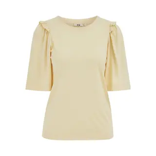 We Fashion Dames T-shirt Met Ruches