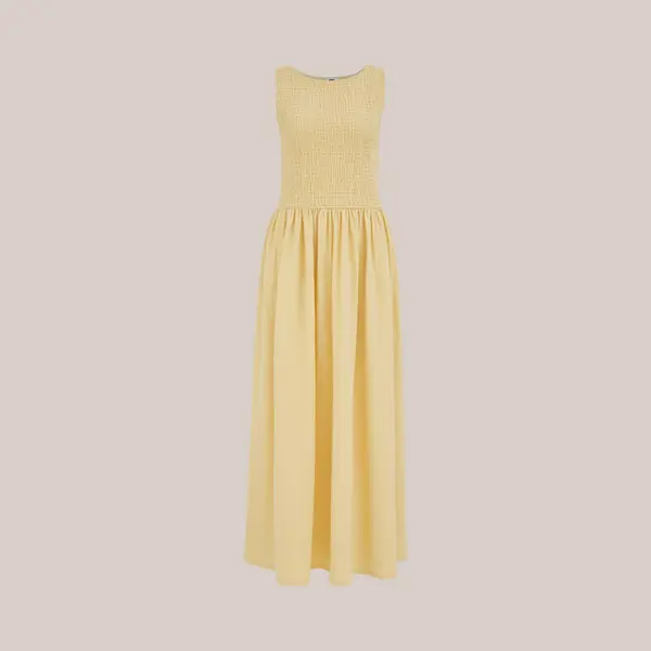We Fashion Dames Maxi Jurk Met Structuur thumbnail