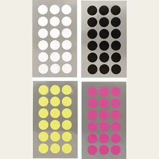 Hobby Stickers - 288x Stuks - D15 Mm - Kleurenmix - Ronde Stickers - Kantoor Stickers - Etiketten - Stippen/rondjes